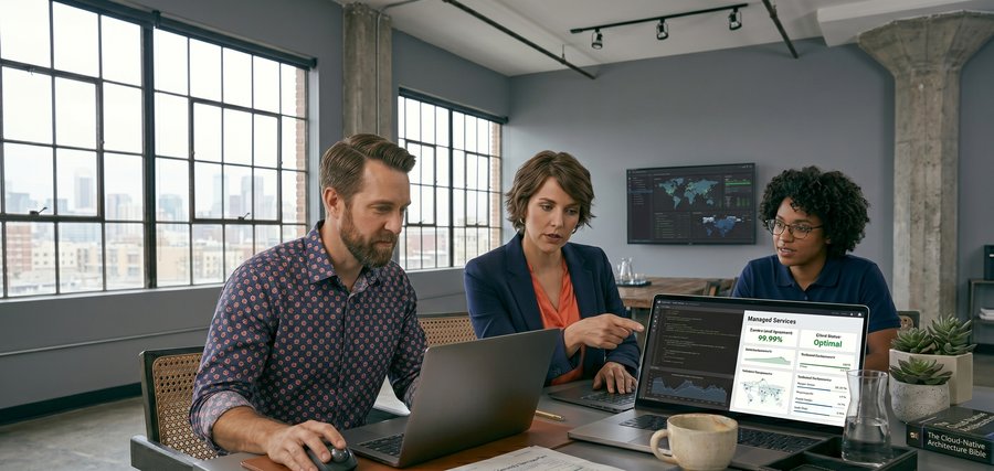 An IT professional managing client desktops